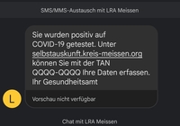 SMS des Landratsamtes Mei&szlig;en