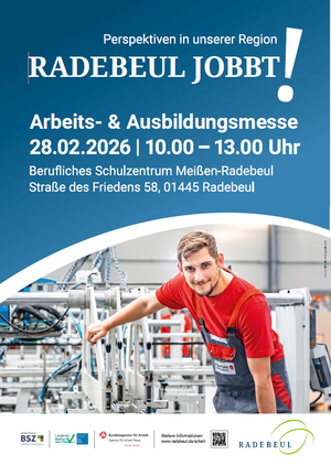Bild vergr&ouml;&szlig;ern: Plakat Radebeul jobbt 2026
