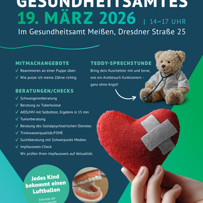 Plakat zum Tag des Gesundheitsamtes am 19. M&auml;rz 2026