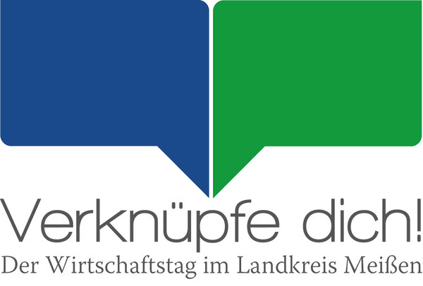 Logo Wirtschaftstag im Landkreis Mei&szlig;en - Verkn&uuml;pfe Dich